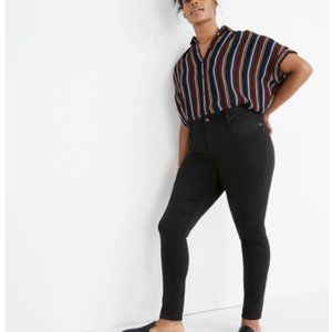 Black Curvy Plus Skinny Jeans by Madewell